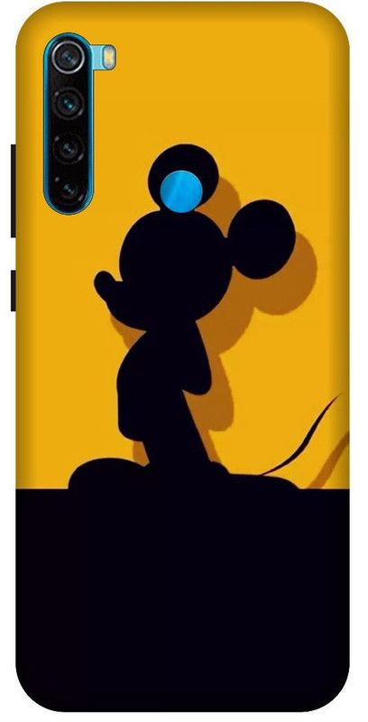 SSMORYA Back Cover for Mi Redmi Note 8 (mickey mouse, Multicolour) Printed Back cover  (Multicolor, Shock Proof, Pack of: 1)