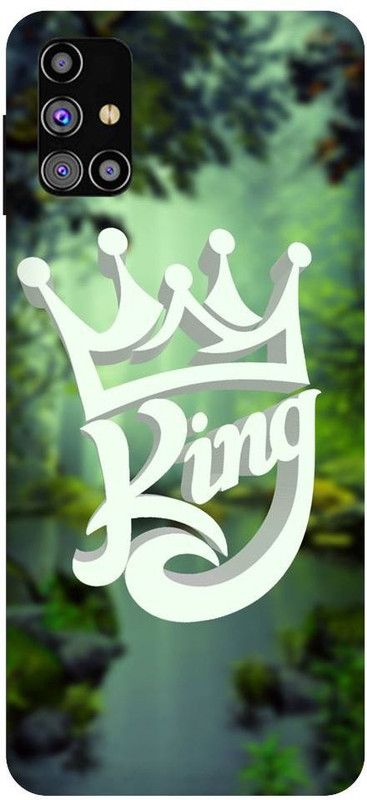 URCHIN Back Cover for Samsung M30s King, King word, King cover, quotes, Attitude  (Multicolor, Shock Proof, Pack of: 1)