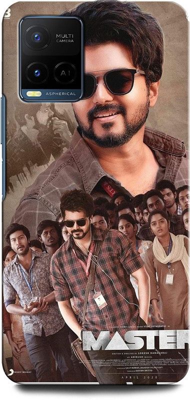 GRAFIQE Back Cover for Vivo Y21E VIJAY, ACTOR, SOUTHHERO, TELUGUSTAR  (Multicolor, Shock Proof, Pack of: 1)