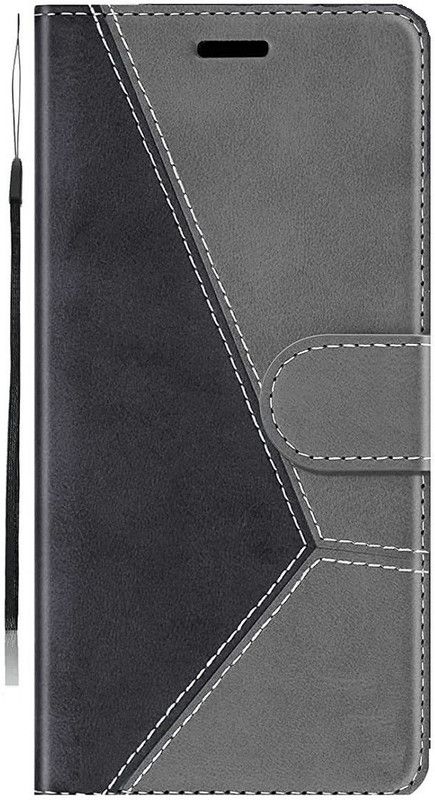 TELETEL Flip Cover for LG G6  (Grey, Magnetic Case, Pack of: 1)