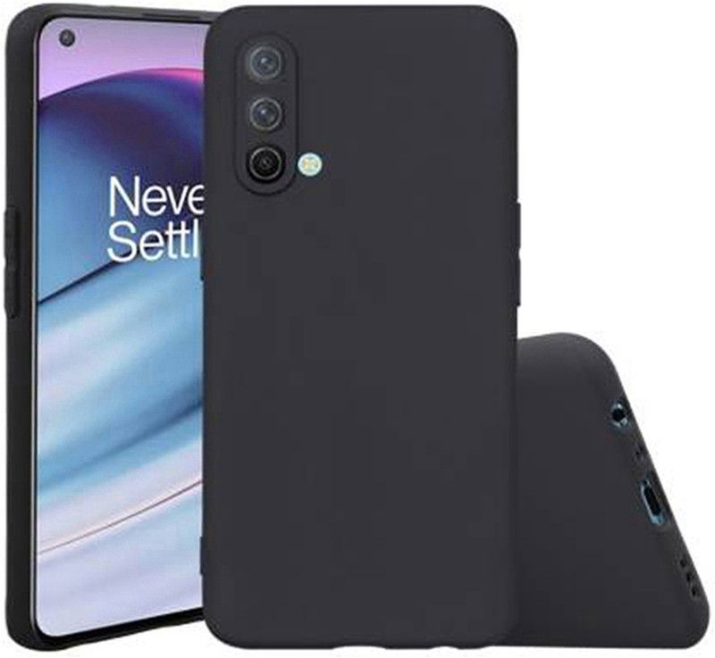 Mozo Mobilecovers Back Cover for One Plus Nord CE (5G)  (Black, Shock Proof, Silicon, Pack of: 1)