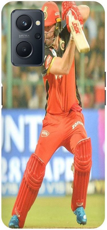 Bluvver Back Cover for OPPO A76, CPH2375 Printed AB de Villiers Back Cover  (Multicolor, Hard Case, Pack of: 1)