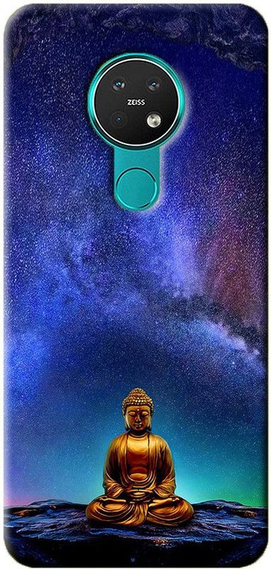 NDCOM Back Cover for Nokia 7.2 Lord Gautam Budhha Printed  (Multicolor, Hard Case, Pack of: 1)
