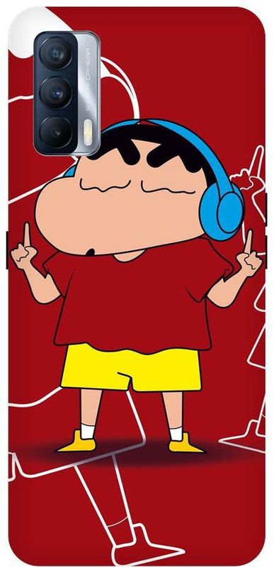 URCHIN Back Cover for Realme X7 shinchan, cartoon. Funny, cute, Shinchan  (Multicolor, Shock Proof)