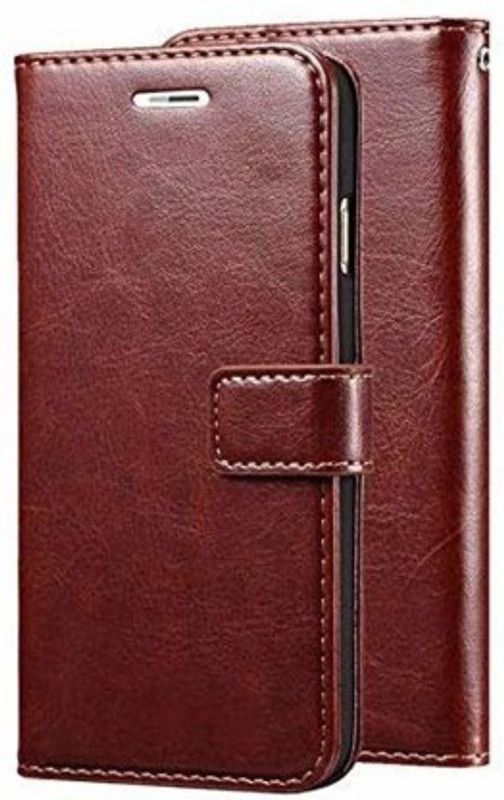 Makeshift Flip Cover for Mi Redmi 3s  (Brown, Dual Protection, Pack of: 1)