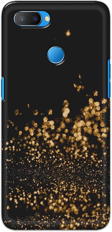 Tweakymod Back Cover for REALME 2 PRO, REALME U1, OPPO F9, OPPO F9 PRO  (Black, Gold)