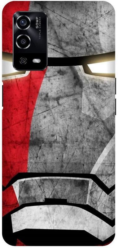 UMPRINT Back Cover for Oppo A55/CPH2325, Iron man, Avenger, Superheros Printed Back Cover  (Multicolor, Hard Case, Pack of: 1)