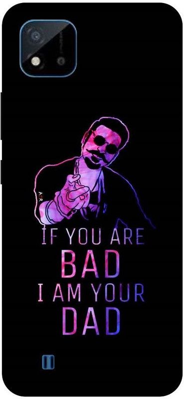Bluvver Back Cover for Realme C20,RMX3061, Printed Attitude Boy Back Cover  (Multicolor, Hard Case, Pack of: 1)