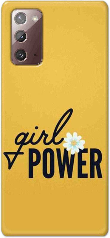 NDCOM Back Cover for Samsung Galaxy Note 20 Girl Power Girly Printed  (Multicolor, Hard Case, Pack of: 1)