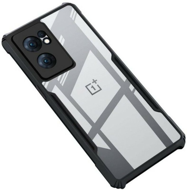 Mascot Max Back Cover for OnePlus Nord CE 2 5G  (Transparent, Grip Case, Silicon, Pack of: 1)