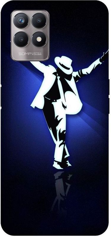 UMPRINT Back Cover for Realme 8i/RMX3151 Michael Jackson Dance HD Printed Back Cover  (Multicolor, Hard Case, Pack of: 1)