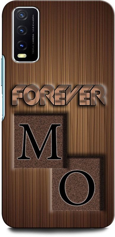 INTELLIZE Back Cover for VIVO Y20G MO, M LOVE O, O LOVE M, M LETTER, O LETTER, MO NAME  (Multicolor, Hard Case, Pack of: 1)