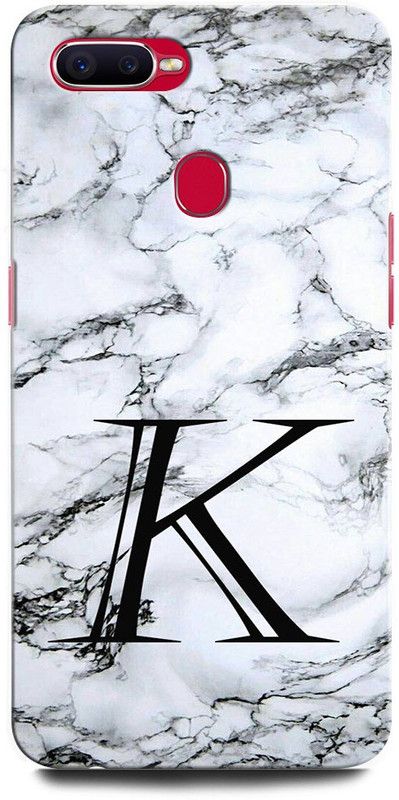 INTELLIZE Back Cover for Realme 2 Pro RMX1807 K, K LETTER, K ALPHABET, DESIGN  (Multicolor, Hard Case, Pack of: 1)