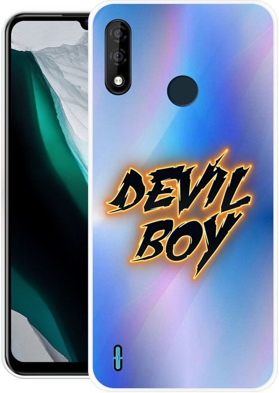 BLUEBUG Back Cover for Itel A47  (Multicolor, Grip Case, Silicon, Pack of: 1)
