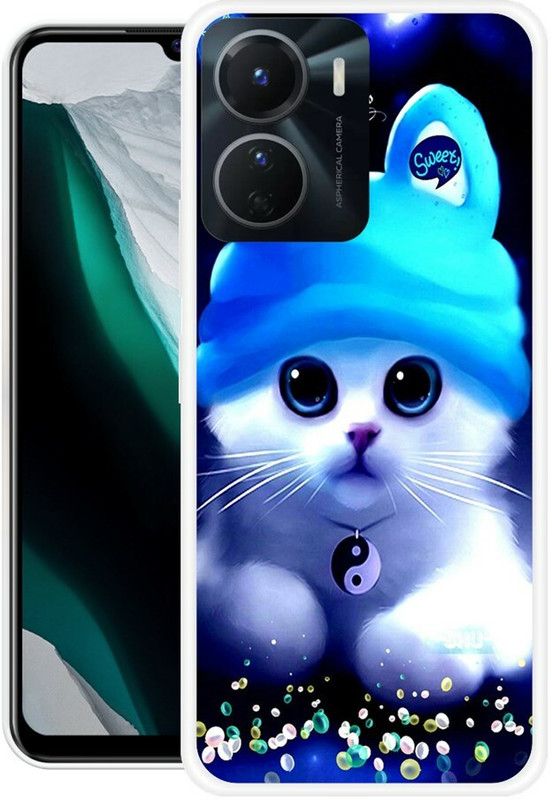 BAGRA Back Cover for Vivo Y16  (Multicolor, Grip Case, Silicon)