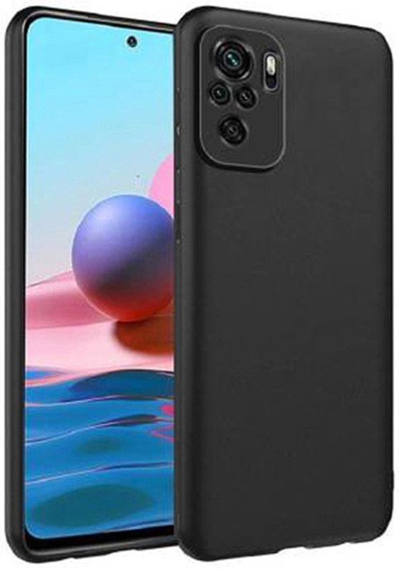 Stunny Back Cover for Redmi Note 10  (Black, Grip Case, Pack of: 1)