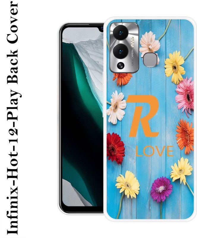 LOVETHINK Back Cover for Infinix Hot 12 Play  (Multicolor, Grip Case, Silicon, Pack of: 1)