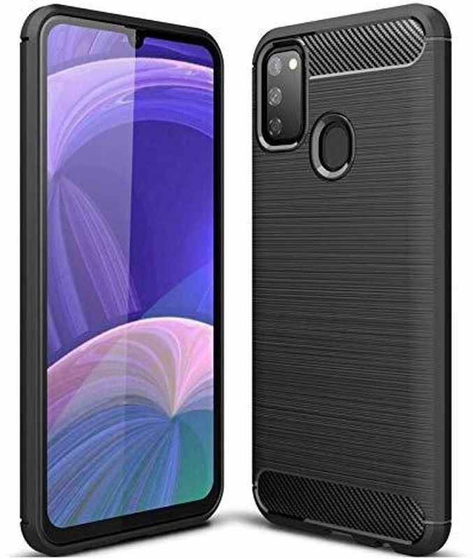 RF Mobiles Back Cover for Samsung Galaxy A21s  (Black, Shock Proof, Pack of: 1)