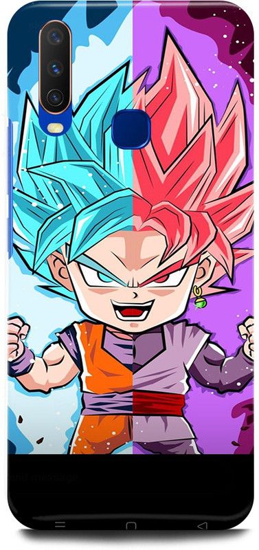play fast Back Cover for Vivo Y17, 1902 DRAGON, BALL, ART, GOKU, SON  (Multicolor, Hard Case, Pack of: 1)