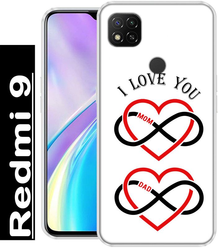 INDIALAND Back Cover for Redmi 9  (Multicolor, Grip Case, Silicon, Pack of: 1)
