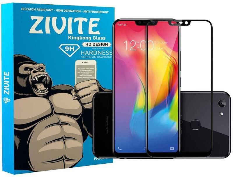 ZIVITE Edge To Edge Tempered Glass for Vivo Y83 Pro  (Pack of 1)