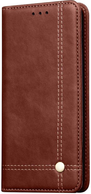 DOB Book Cover for Motorola Moto G6  (Brown, Magnetic Case, Pack of: 1)