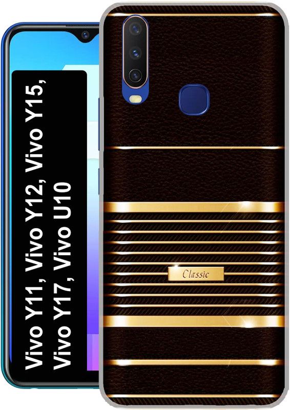 kudia Back Cover for Vivo Y12, Vivo Y11, Vivo Y15, Vivo Y17, Vivo U10  (Multicolor, Silicon, Pack of: 1)