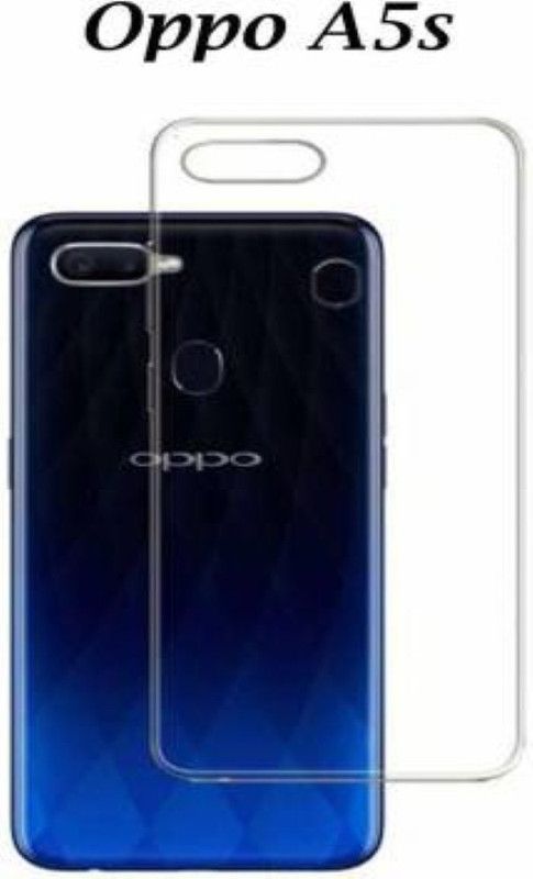Tanuka Back Cover for Oppo A5s  (Transparent, Silicon, Pack of: 1)