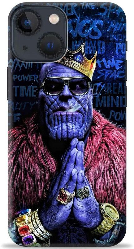 Loffar Back Cover for Apple iPhone 13 Mini  (Purple, Shock Proof, Pack of: 1)