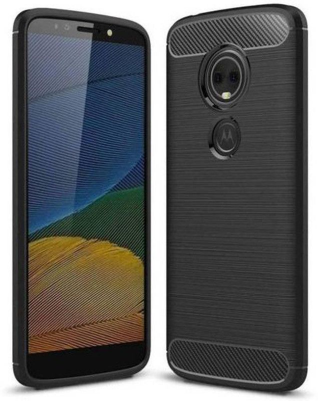 Trendzcase Back Cover for Motorola Moto E5 Plus  (Black, Pack of: 1)