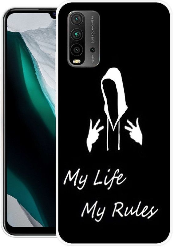 PAEDICON Back Cover for Redmi 9 Power, POCO M3  (Multicolor, Grip Case, Silicon, Pack of: 1)