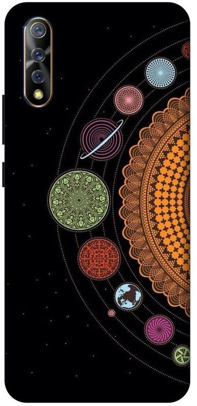 SSMORYA Back Cover for Vivo Z1x Space Wallpaper Printed Back Cover  (Multicolor, Waterproof, Pack of: 1)