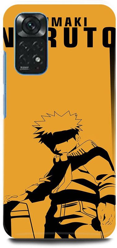 play fast Back Cover for POCO M4 Pro NARUTO, SHIPUDDEN, UZUMAKI, NARUHINA, NEON  (Yellow, Hard Case, Pack of: 1)