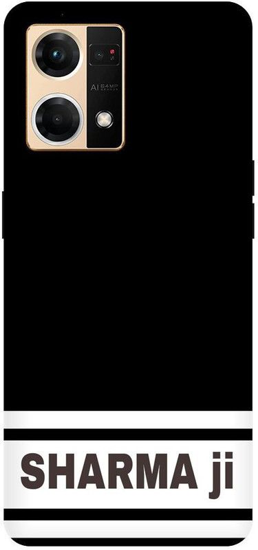 THE NARAYANA COLLECTIONS Back Cover for OPPO F21s PRO- CPH2461-SHARMA,JI,PANDIT,BOY,RAWAN,PARSHU,RAM  (Multicolor, Hard Case, Pack of: 1)