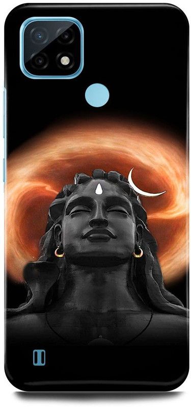 FRONK Back Cover for Realme C25Y, RMX3265, ADIYOGI, SHIVA, STATUE, SHIVJI, MAHADEV, MAHAKAL  (Grey, Hard Case, Pack of: 1)