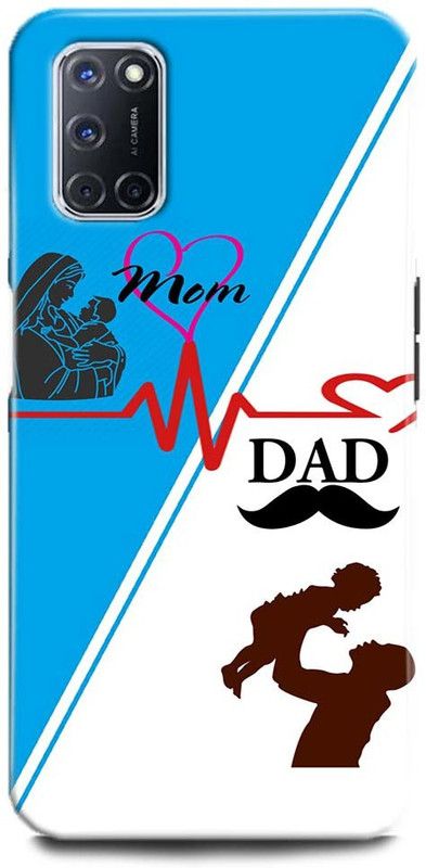 MP ARIES MOBILE COVER Back Cover for Vivo V17,1919 MOM & DAD, LIFE LINE, I LOVE MY MOM DAD PRINTED  (Multicolor, Hard Case)