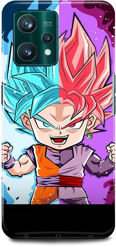 play fast Back Cover for Realme 9 Pro 5G, RMX3471 DRAGON, BALL, ART, GOKU, SON  (Multicolor, Hard Case, Pack of: 1)