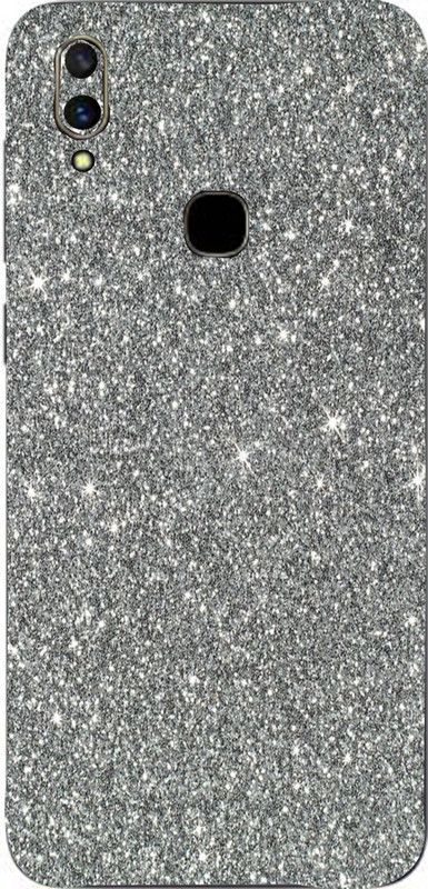 BugguSkin Vivo y11 Mobile Skin  (Ultra Super Grey Glitter Skin With High Matte Finish., Mobile Skin (Back+Side+Camera))