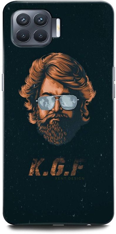 ORBIQE Back Cover for OPPO F17 Pro CPH2119 YASH, KGF, ROCKING STAR, TAMIL HERO, TELUGU STAR  (Multicolor, Hard Case, Pack of: 1)