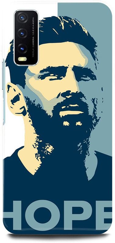 play fast Back Cover for Vivo Y20G, v2065 LIONEL, MESSI, FOOTBALL, PLAYER  (Grey, Hard Case, Pack of: 1)