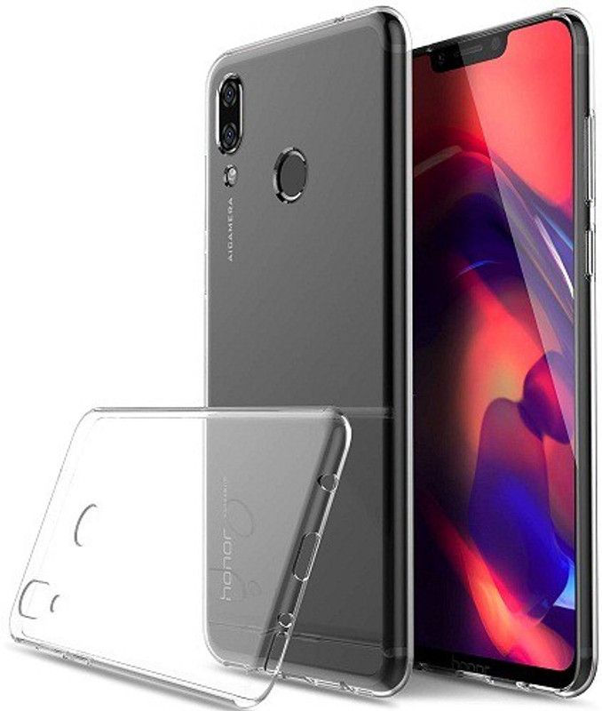 7Rocks Back Cover for Huawei Honor Play  (Transparent, Shock Proof, Pack of: 1)