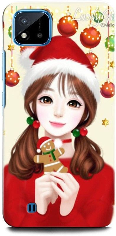 ORBIQE Back Cover for Realme C11 2021 RMX3231 GIRL, WOMEN ARTWORK, ANIME, PRETTY, BEUTY  (Multicolor, Hard Case, Pack of: 1)
