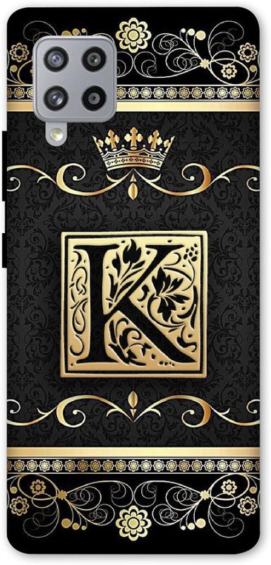 CASiFLY Back Cover for Samsung Galaxy M42 5G  (Black, Gold, Hard Case, Pack of: 1)