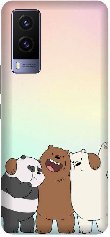 URCHIN Back Cover for Vivo V21E  (Multicolor, Shock Proof, Pack of: 1)