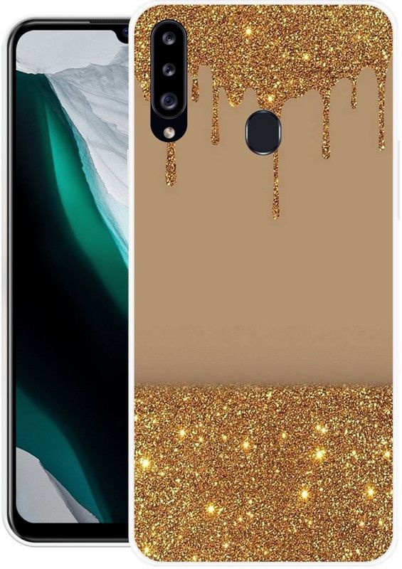 PAEDICON Back Cover for Samsung Galaxy A20s  (Beige, Grip Case, Silicon)