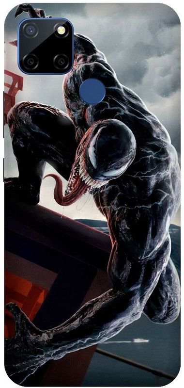 BYXIS Back Cover for Narzo 20 Venom, Venom movie, Marval, Comic, Spiderman, Anti hero, Superhero  (Multicolor, Shock Proof, Pack of: 1)
