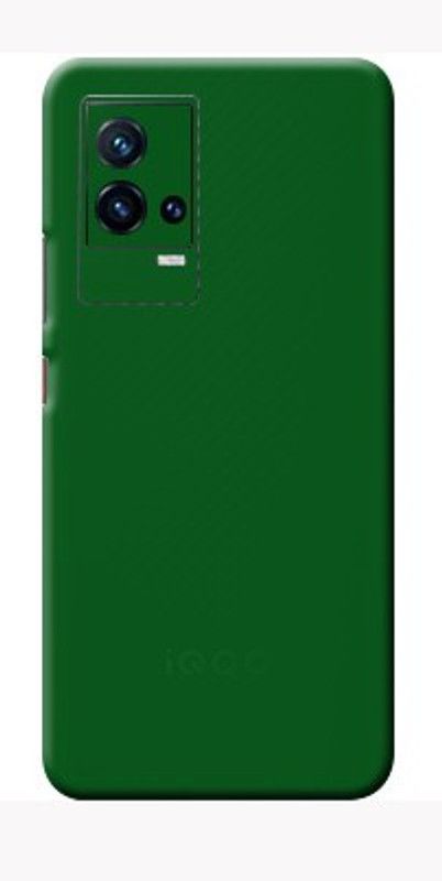 BUGGU Moss Green Matte IQoo 9 5g Back Skin Guard, IQoo 9 5g Mobile Skin  (Ultra Super Moss Green Matte Skin Matte Finish, Skin (Back+Side+Camera))
