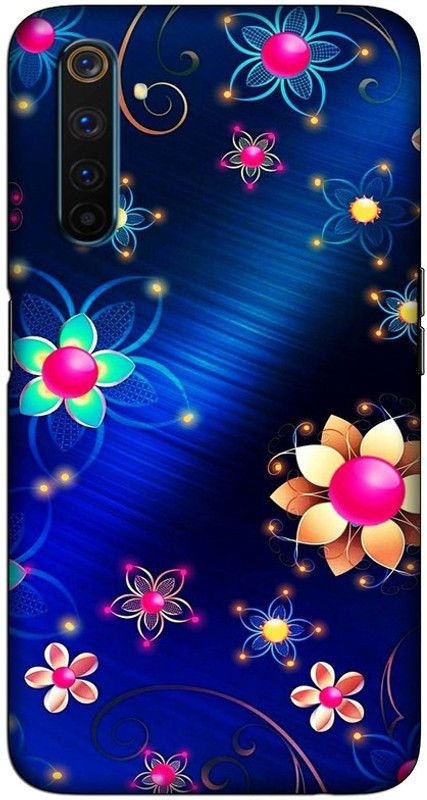 CROKIAN Back Cover for Realme 6 Pro  (Blue, Hard Case, Pack of: 1)