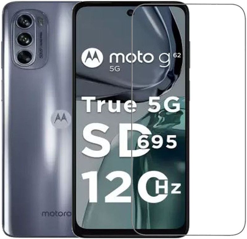 INFINITYWORLD Tempered Glass Guard for Motorola G62 5G,MOTO G62 5G  (Pack of 1)