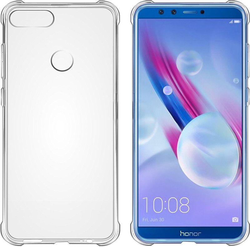 House Of HoA Accessories Bumper Case for Honor 9 Lite  (Transparent, Shock Proof, Silicon)